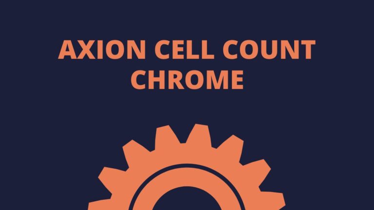 Axion Cell Count Chrome